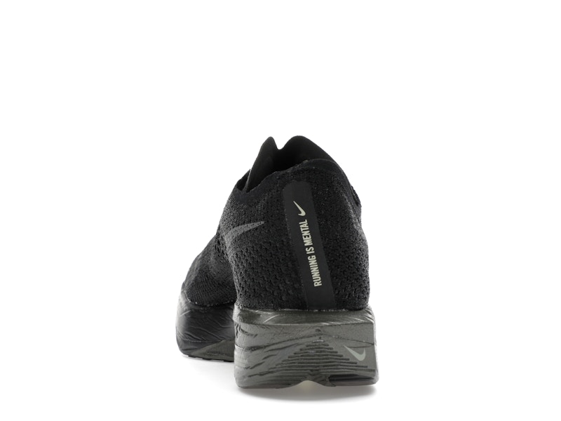 Nike ZoomX Vaporfly 3 Black Olive Aura Metallic Medium Ash