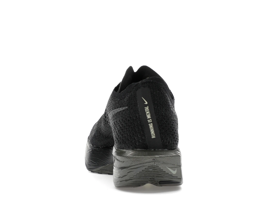 Nike ZoomX Vaporfly 3 Black Olive Aura Metallic Medium Ash
