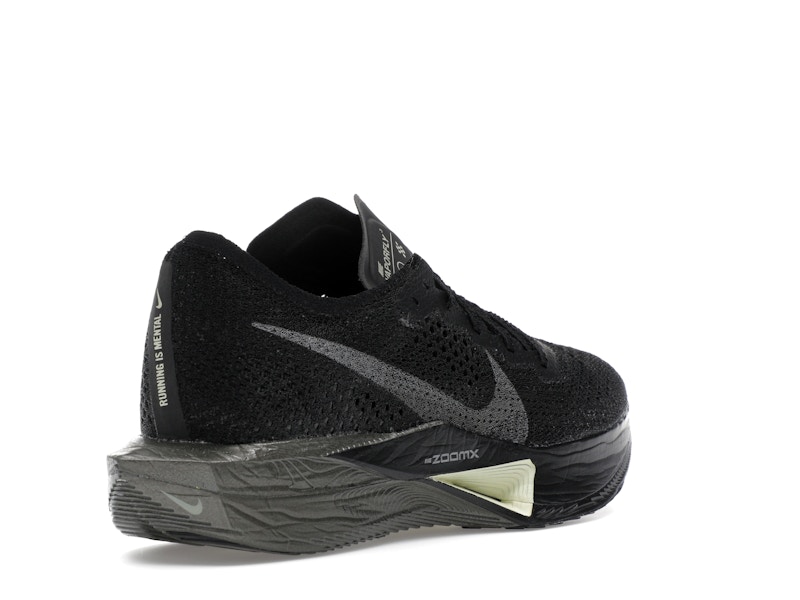 Nike ZoomX Vaporfly 3 Black Olive Aura Metallic Medium Ash