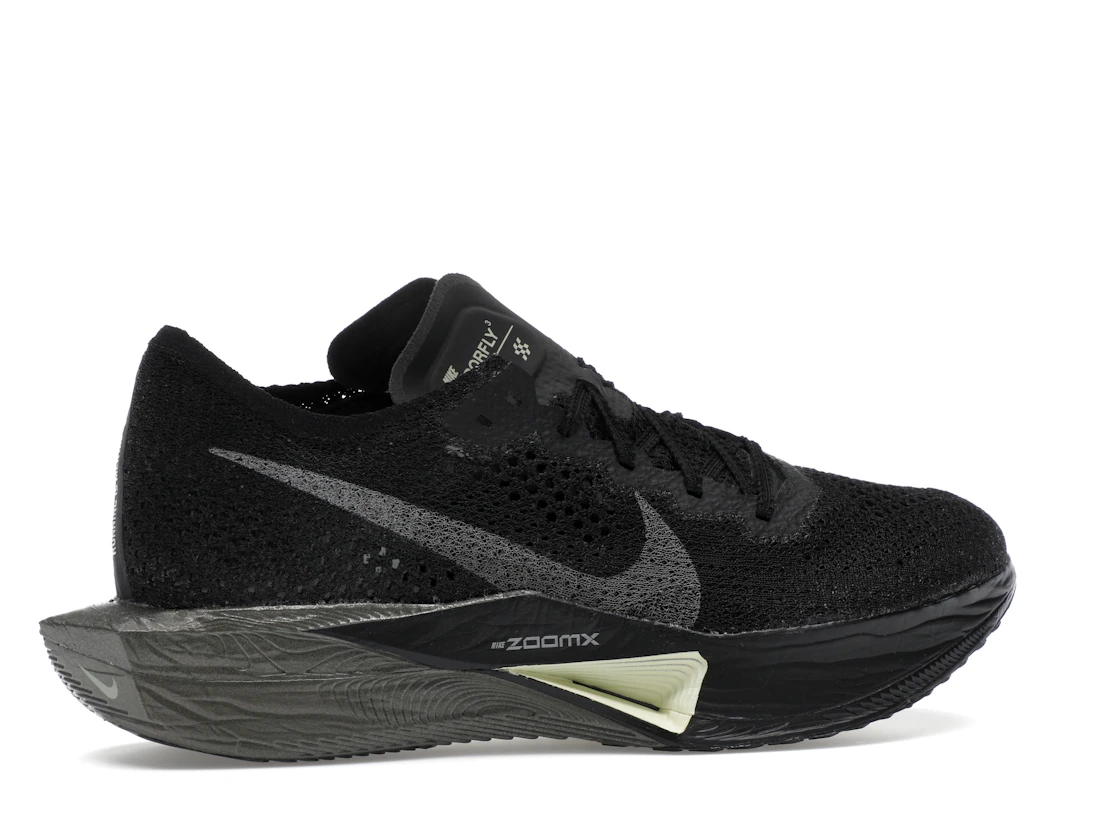 Nike ZoomX Vaporfly 3 Black Olive Aura Metallic Medium Ash