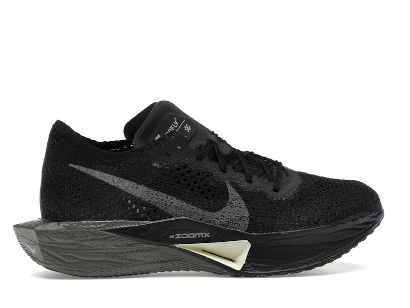 Nike ZoomX Vaporfly 3 Black Olive Aura Metallic Medium Ash