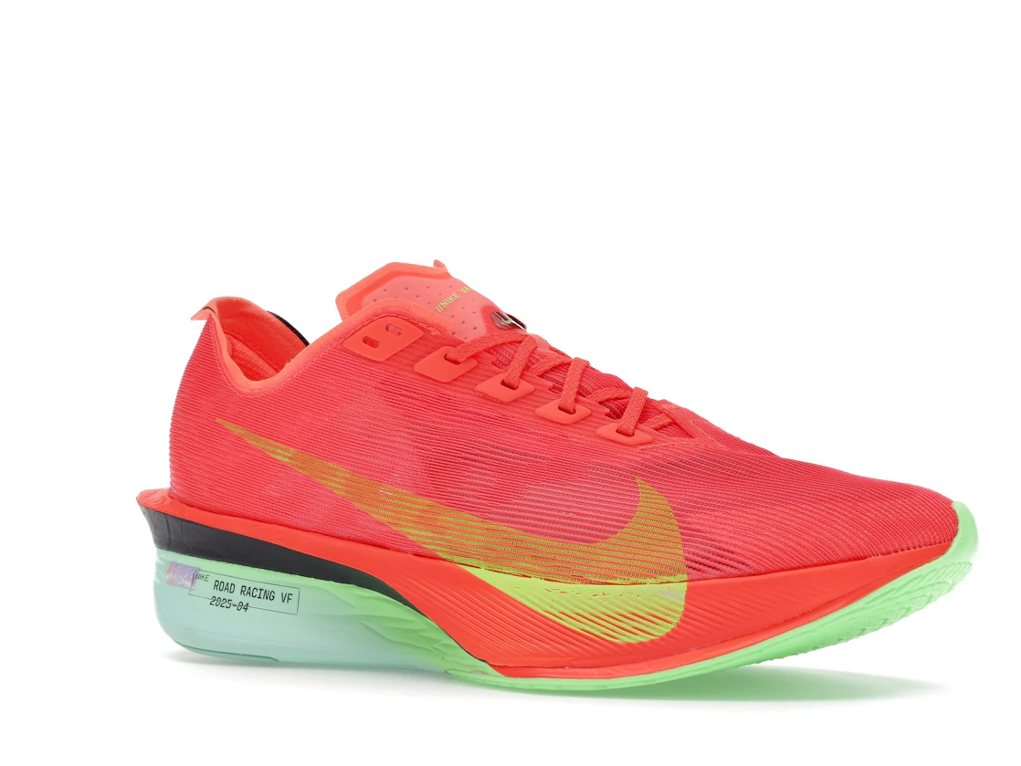 Nike ZoomX Vaporfly Next% 4 Bright Crimson Mint Foam Cave Purple Lime Blast