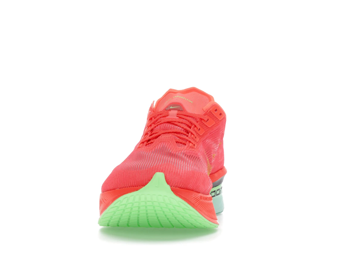 Nike ZoomX Vaporfly Next% 4 Bright Crimson Mint Foam Cave Purple Lime Blast