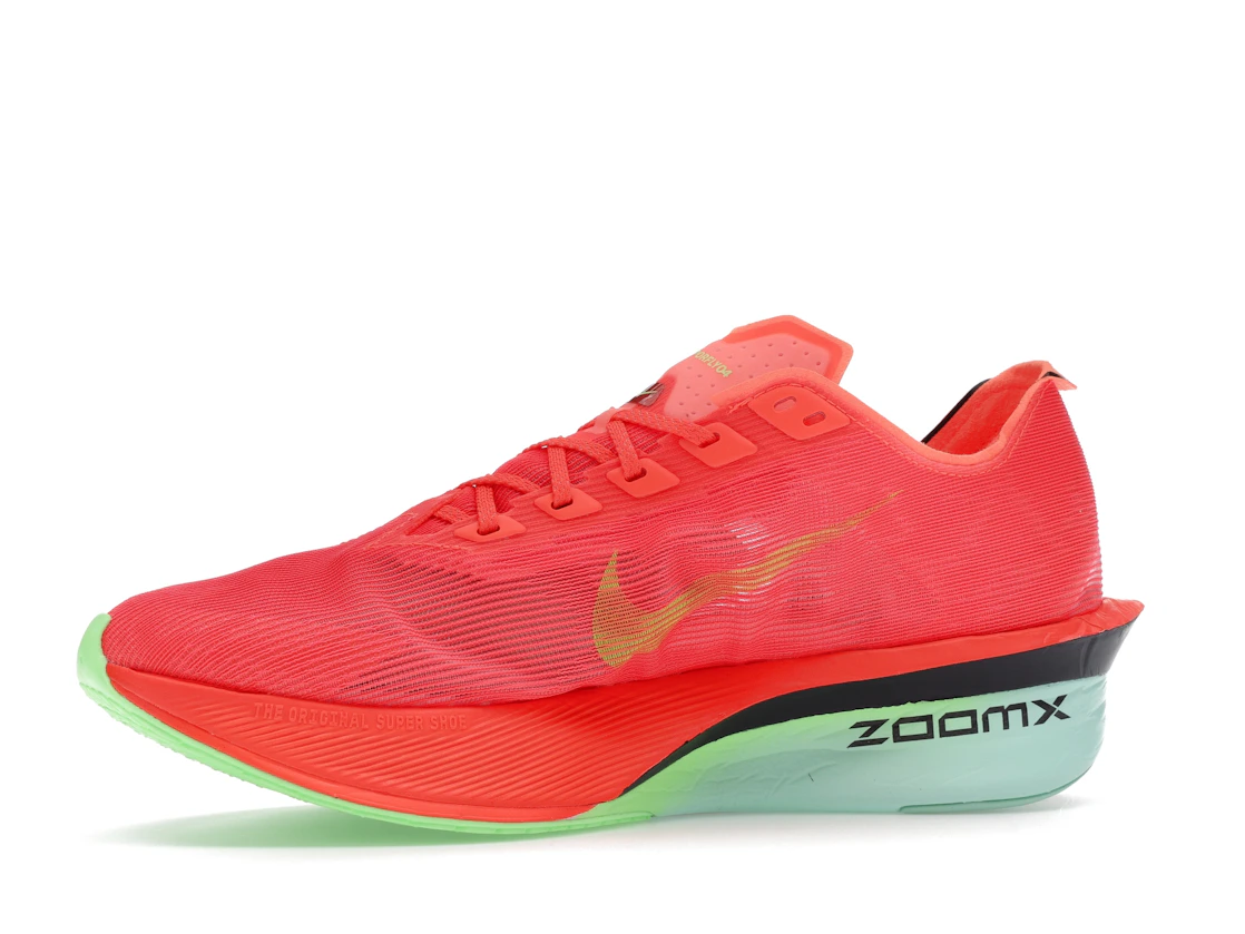 Nike ZoomX Vaporfly Next% 4 Bright Crimson Mint Foam Cave Purple Lime Blast