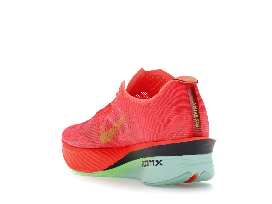 Nike ZoomX Vaporfly Next% 4 Bright Crimson Mint Foam Cave Purple Lime Blast