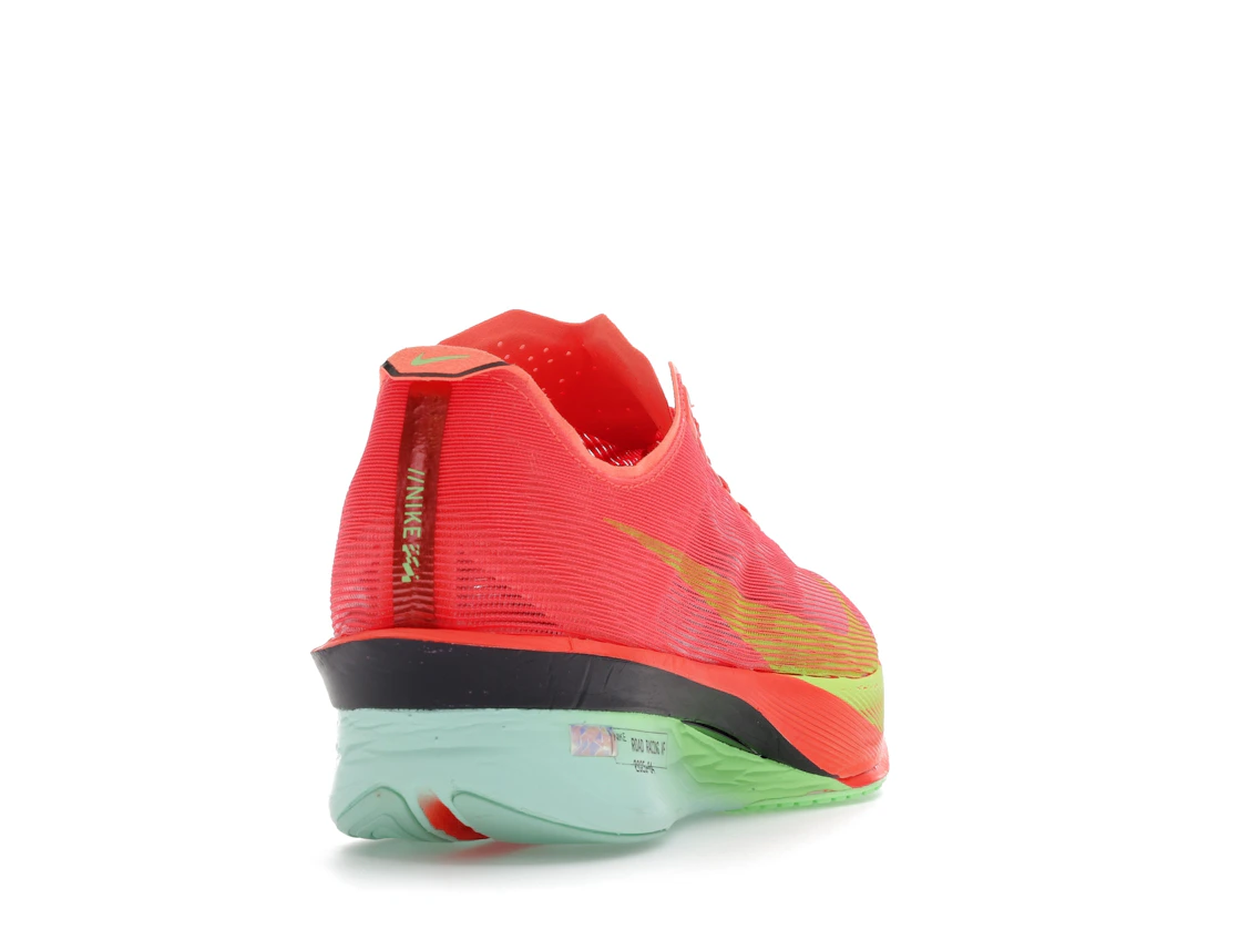 Nike ZoomX Vaporfly Next% 4 Bright Crimson Mint Foam Cave Purple Lime Blast