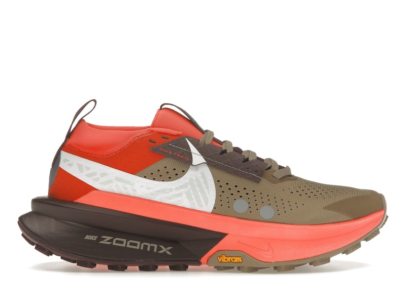 Nike ZoomX Zegama 2 Khaki Hyper Crimson Burgundy Crush White Men's -  HQ3768-200 - US