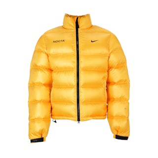Nike x NOCTA Sunset Puffer Jacket Yellow Men's FW20 US