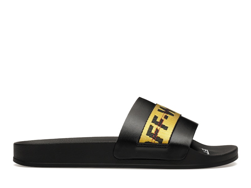 Off white industrial strap slides new arrivals