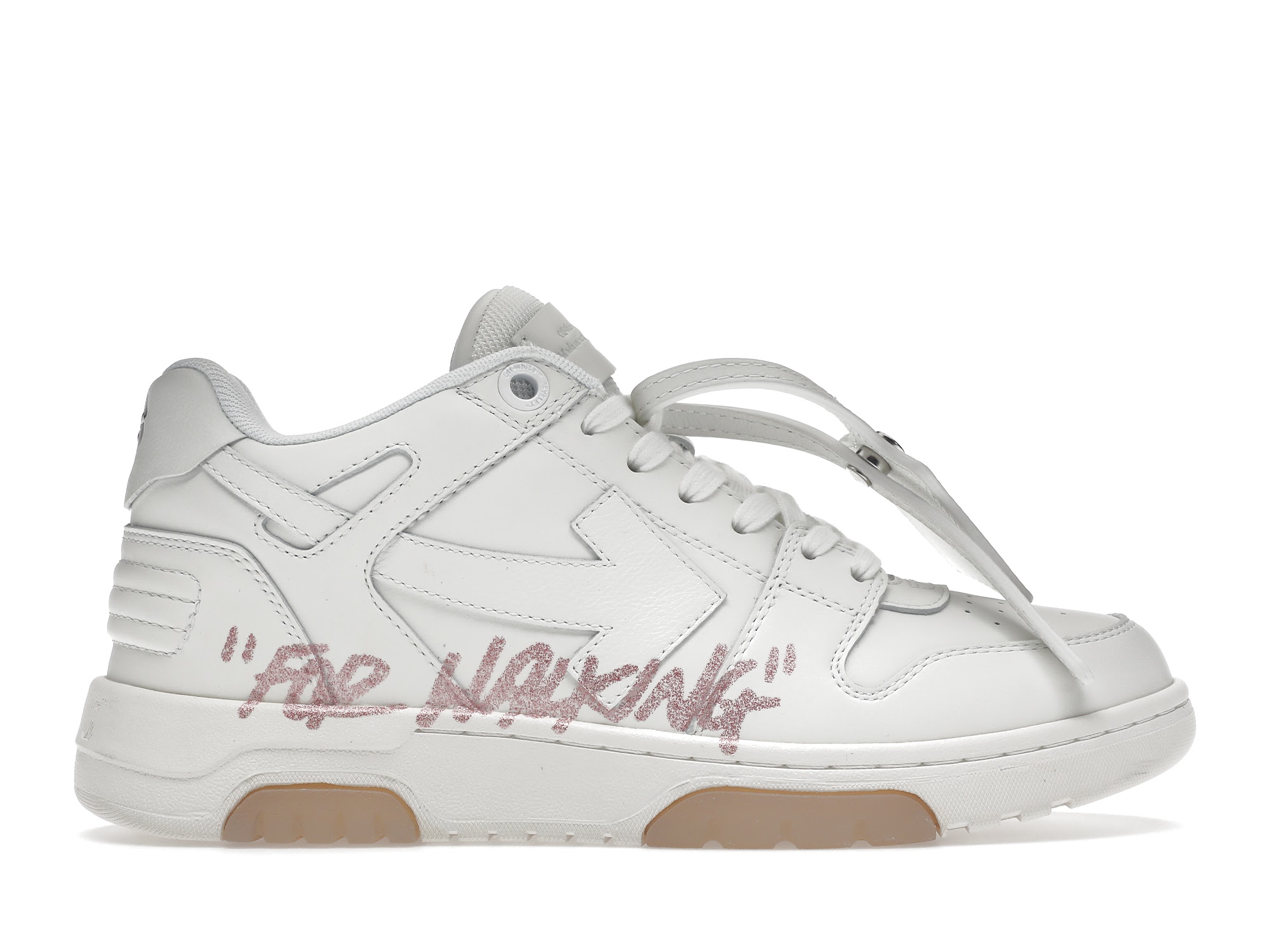 OFF-WHITE Out Of Office For Walking White Peach (Women's ...
