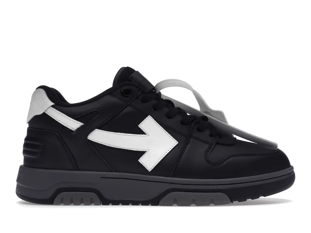 OFF-WHITE Out Of Office OOO Low Tops Black Gray White SS22 Men's ...