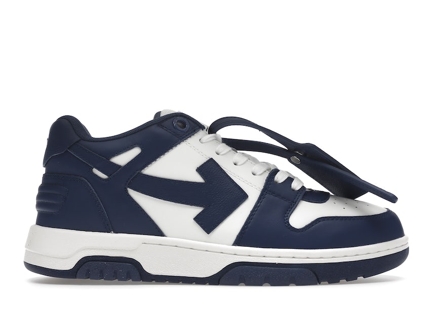 Off-White Out of Office OOO Low Tops Dark Blue White
