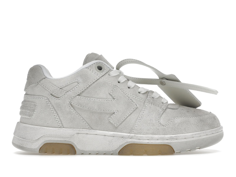 OFF-WHITE Out Of Office OOO Low Tops Vintage Suede