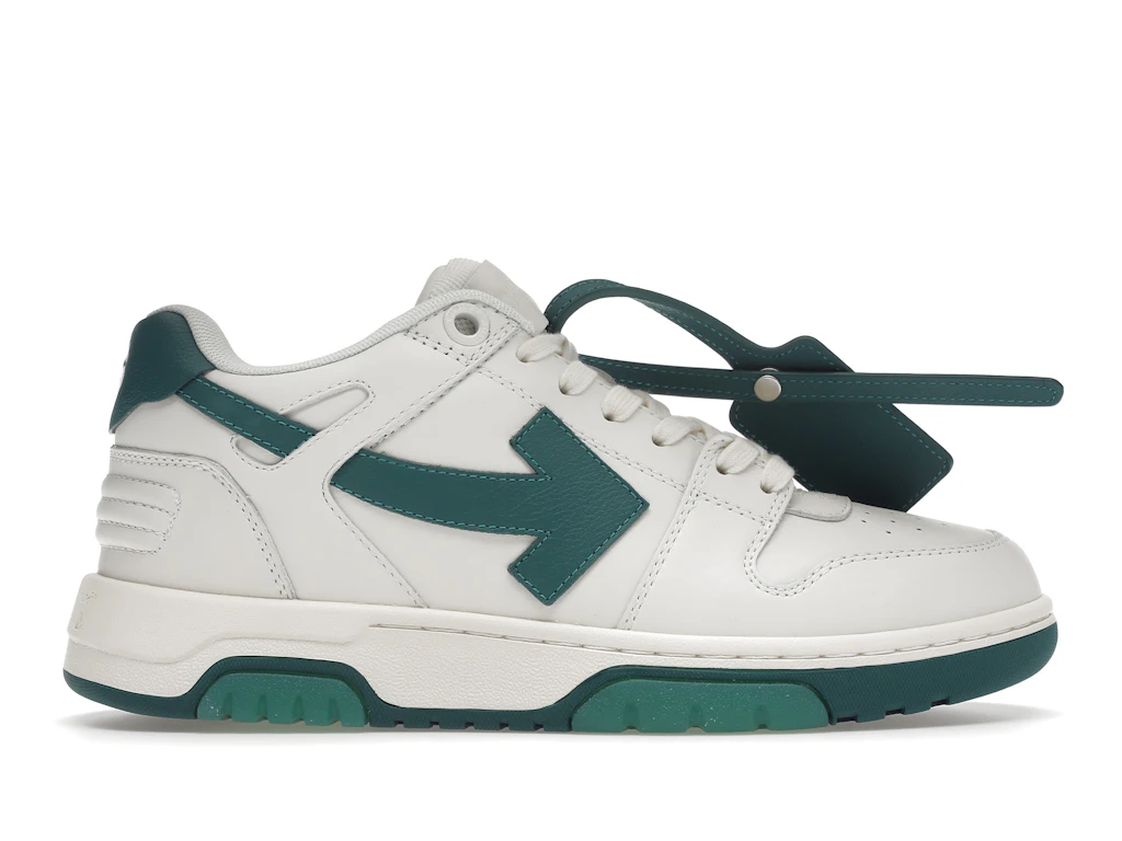 OFF-WHITE Out Of Office OOO Low Tops White Green (FW22 ...