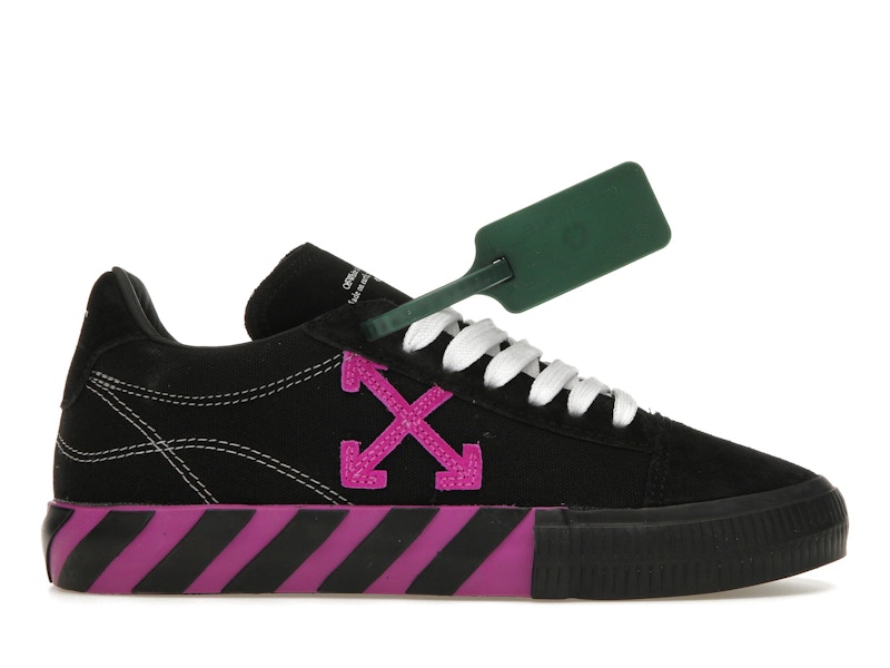 OFF WHITE Vulc Low Black Violet Women s OWIA178S22LEA0011032 GB
