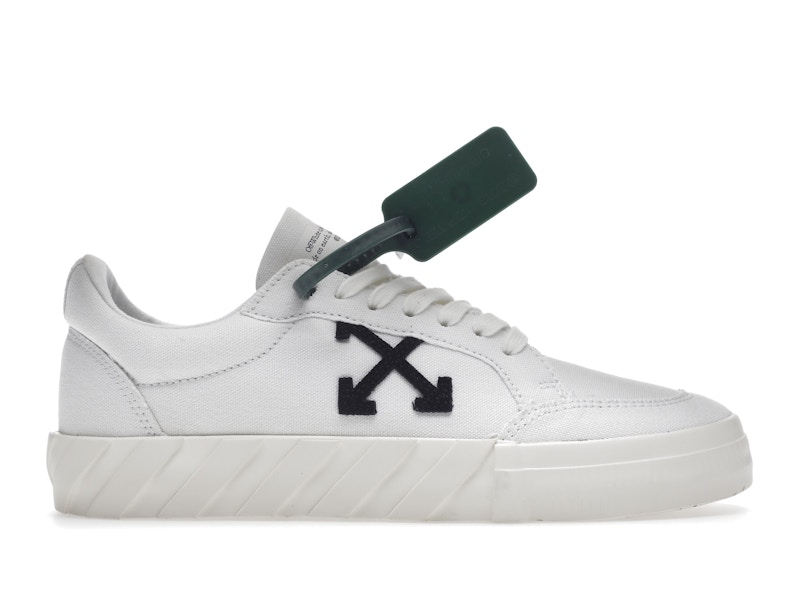 OFF WHITE Vulc Low Canvas White White Black