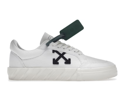OFF-WHITE Vulc Low Canvas White White Black Men's