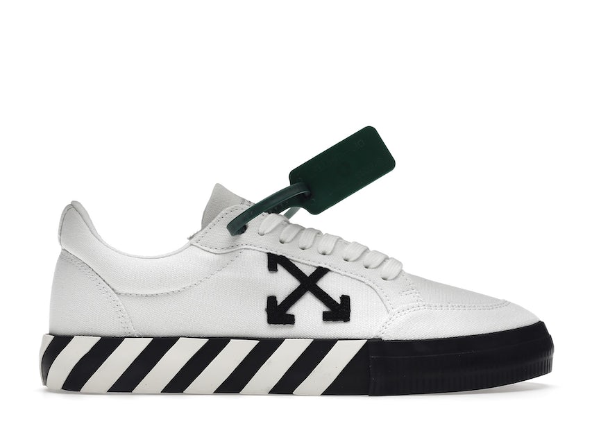 Off-White c/o Virgil Abloh Vulc Low-top Canvas Trainers in White