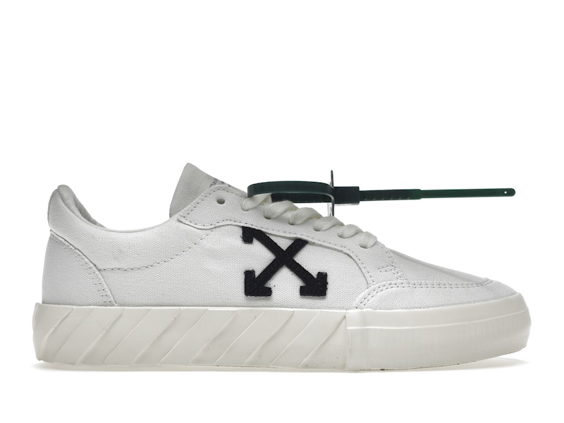 OFF WHITE Vulc Low Canvas White Black Women s SS22