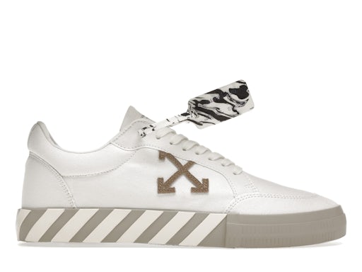 OFF-WHITE Vulc Low Eco Canvas White Grey 0