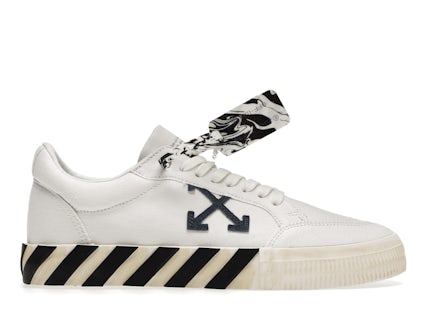 OFF-WHITE Vulc Low Navy Arrow Men's OMIA085F21FAB0010146 US