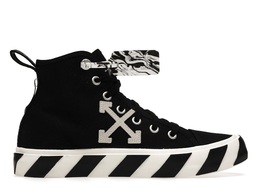 Off-White Black Vulcanized Sneakers