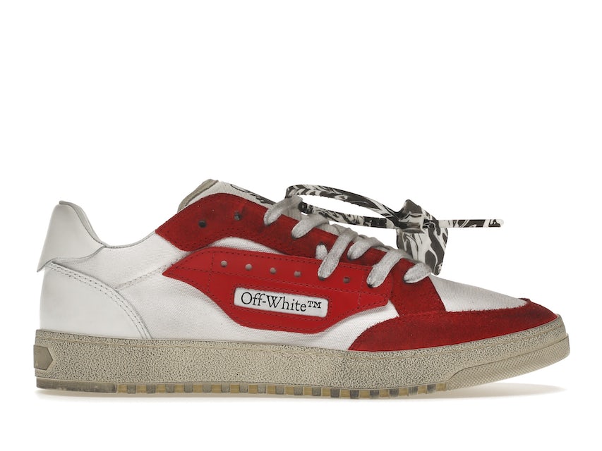 Off-White c/o Virgil Abloh 'low Vulcanized' Sneakers in Red