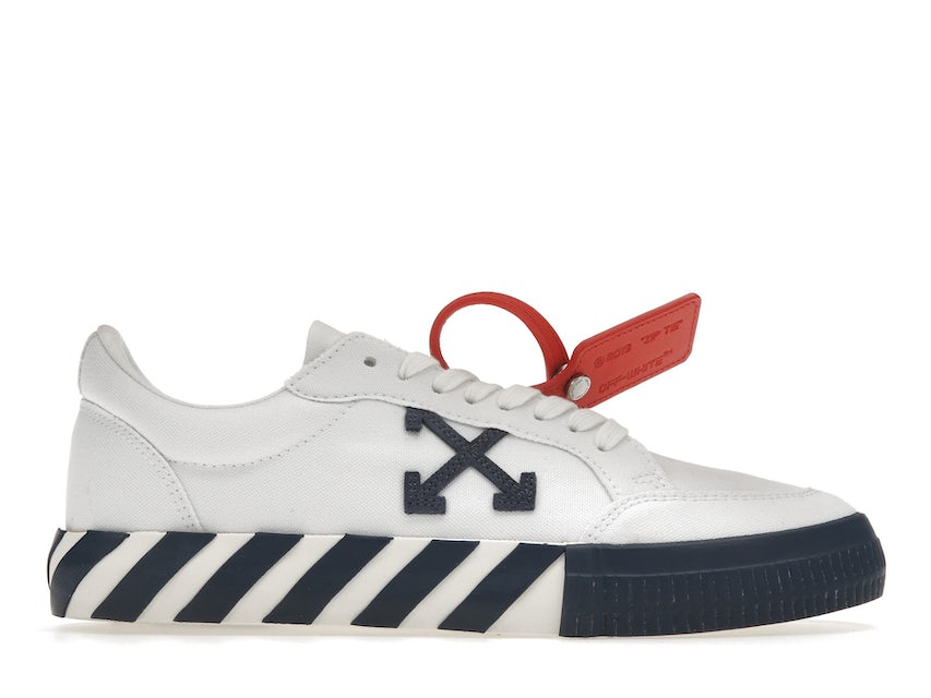 Off-White Vulcanized Sole Sneakers in Blue 35