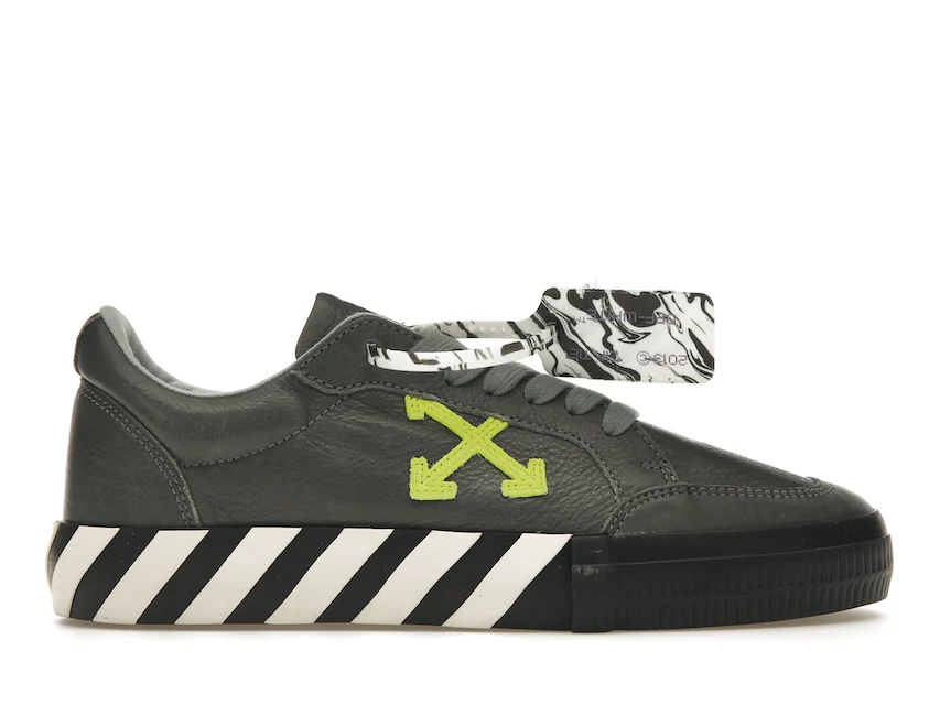 Off-White Low Vulc Grey Green Fluo AW20 0