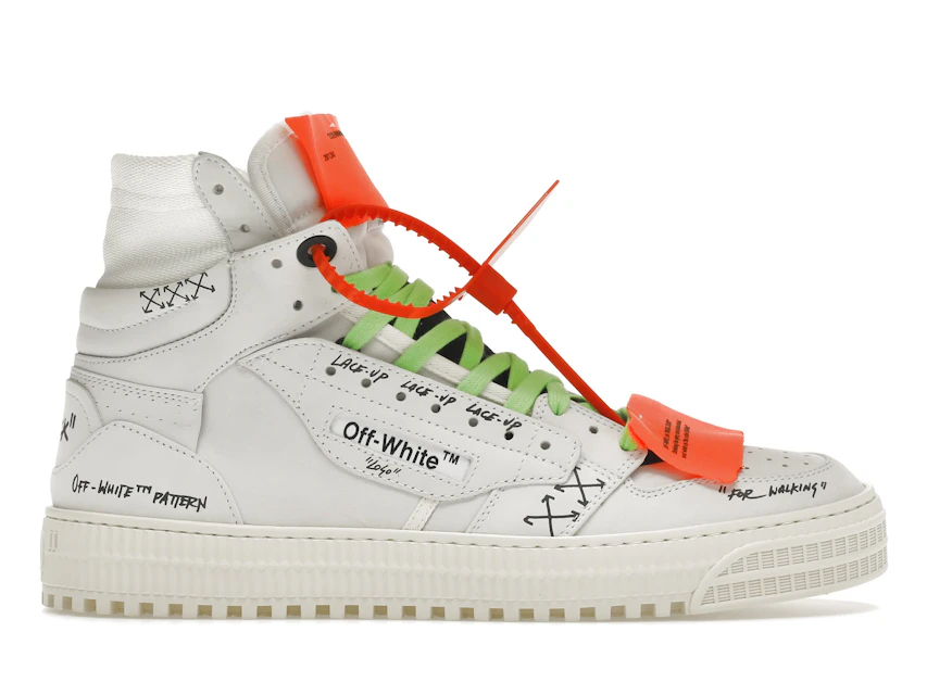 OFF-WHITE Off-Court 3.0 High Sharpie Distressed 0