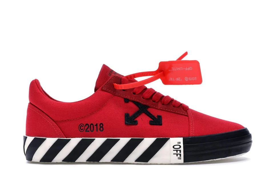 OFF-WHITE Vulc Low Red 0
