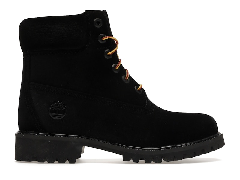 Gold and best sale black timberlands