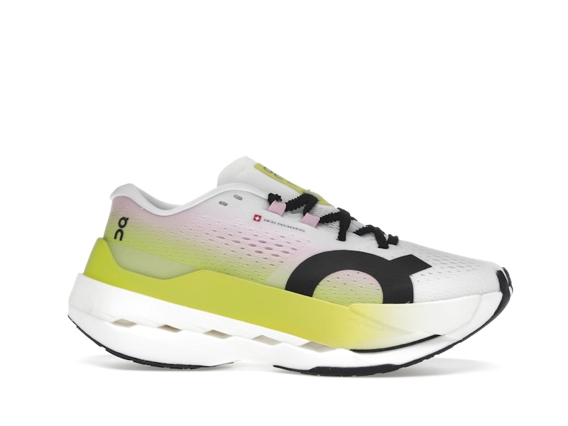 On Running Cloudboom Max Lime Raspberry (Women's) - 360° view 2