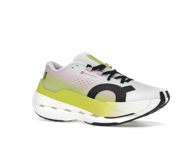 On Running Cloudboom Max Lime Raspberry (Women's) - 360° view 4