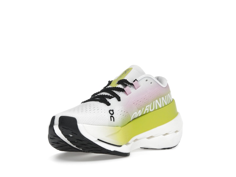On Running Cloudboom Max Lime Raspberry (Women's) - 360° view 14