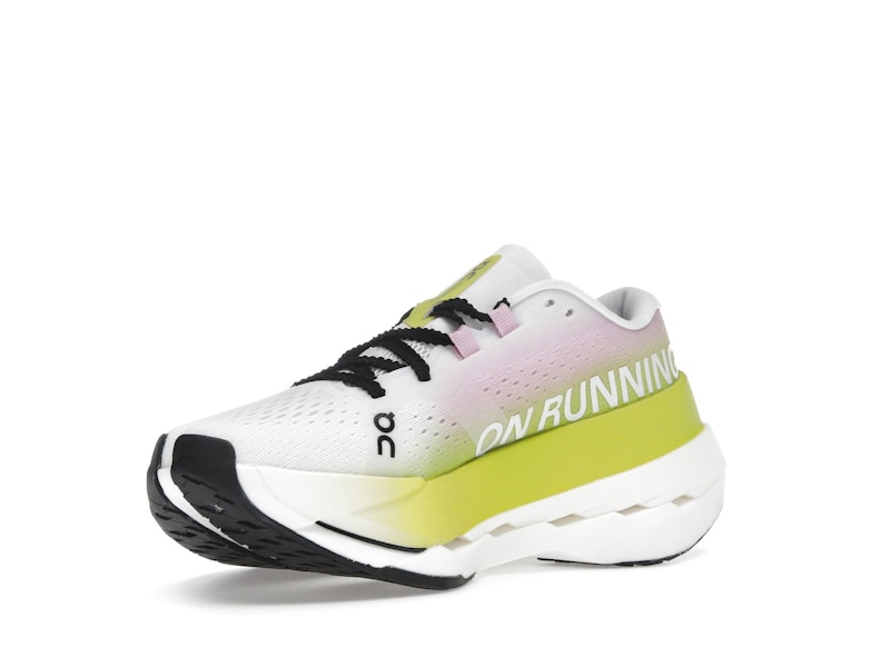 On Running Cloudboom Max Lime Raspberry (Women's) - 360° view 15