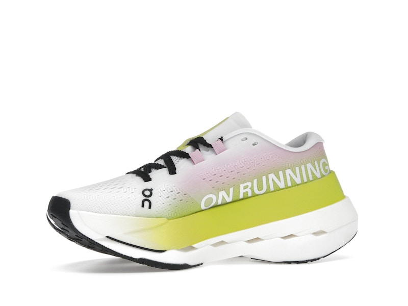 On Running Cloudboom Max Lime Raspberry (Women's) - 360° view 17