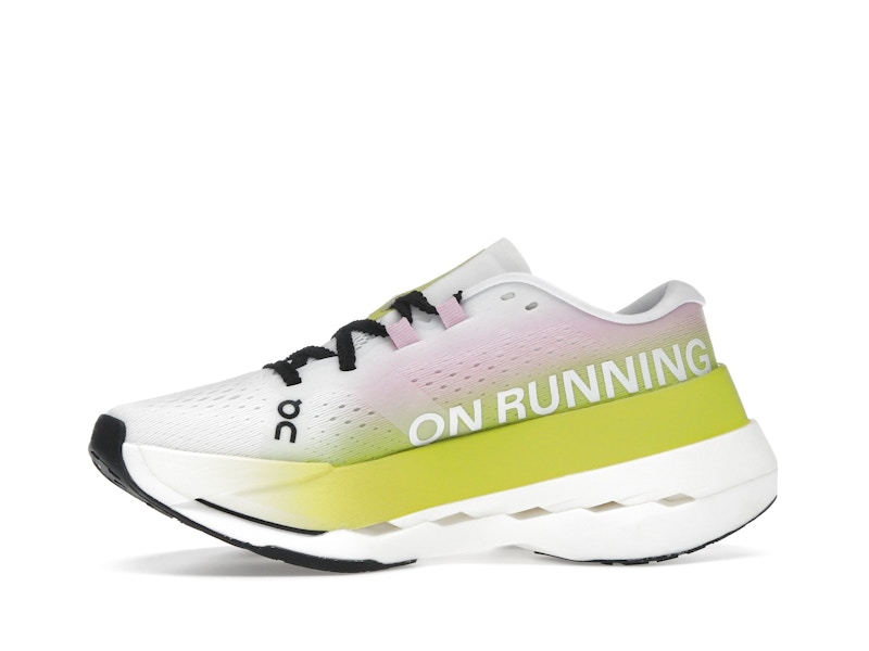 On Running Cloudboom Max Lime Raspberry (Women's) - 360° view 18
