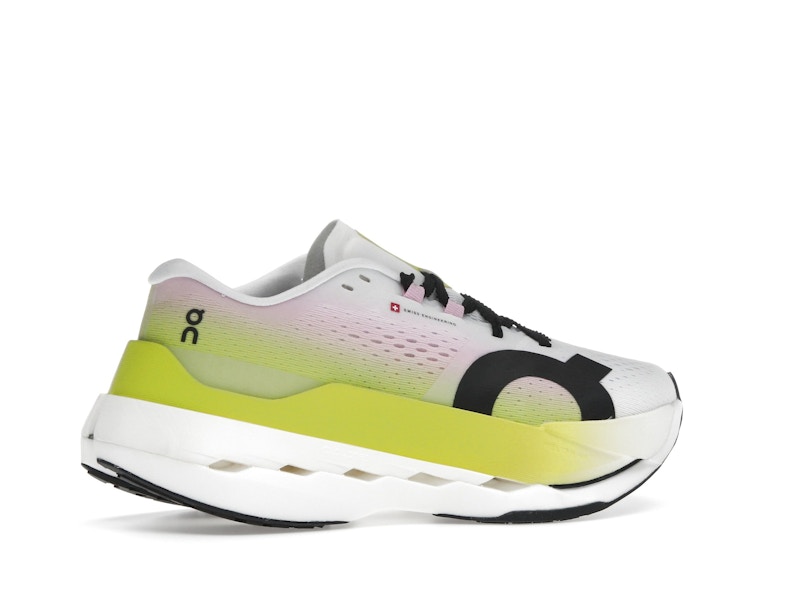 On Running Cloudboom Max Lime Raspberry (Women's) - 360° view 35