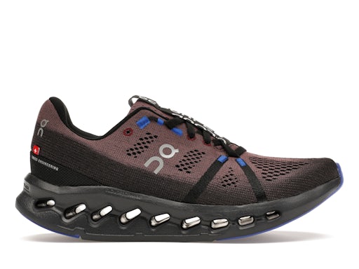 On Running Cloudsurfer Noir Cobalt (femme) 0