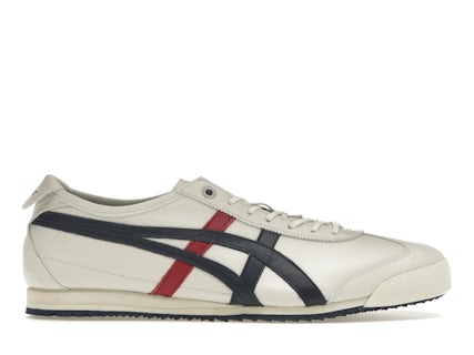 Onitsuka Tiger Mexico 66 SD Creme Peacoat Marineblau Rot Herren