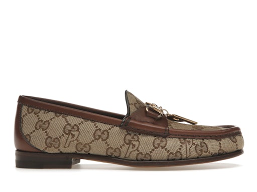 Palace x Gucci GG-P Canvas Horsebit P Charm Beige 0