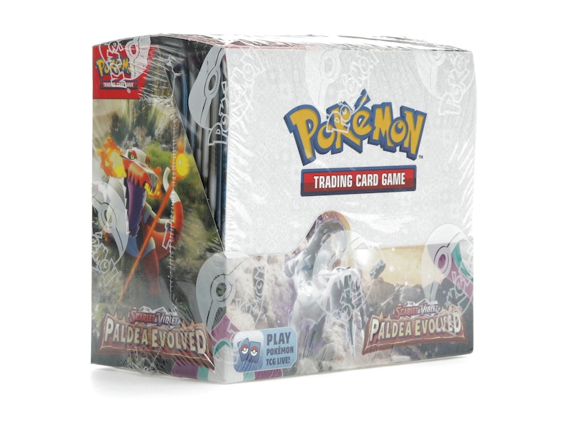 ポケモンカード　PALDEA EVOLVED 未開封box Factory Sealed 2023 Pokemon TCG Scarlet and Violet Paldea