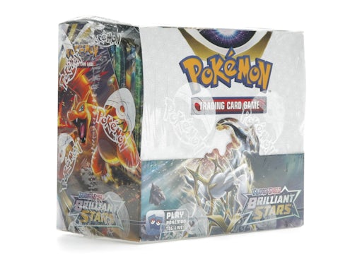 Caja de sobres Pokémon TCG Sword & Shield Brilliant Stars 0