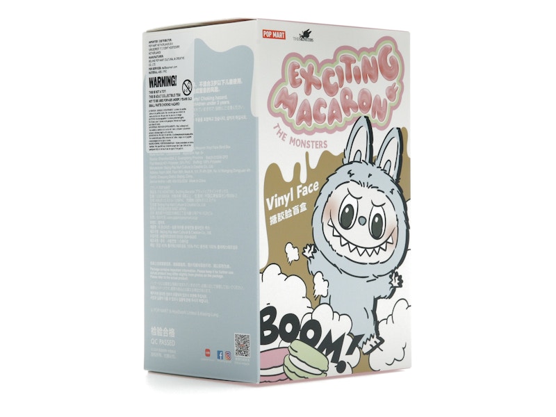 Pop Mart Labubu The Monsters Exciting Macaron Vinyl Plush
