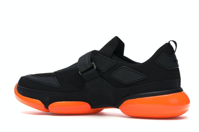 Black and orange prada cloudbust Clearance