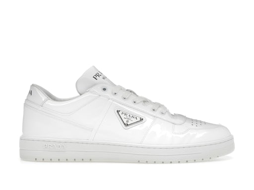 Prada Downtown Sneakers Basse Pelle Bianco 0