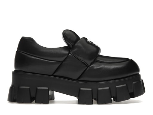 Mocasines Prada Soft Acolchado de 55mm Napa Negro 0