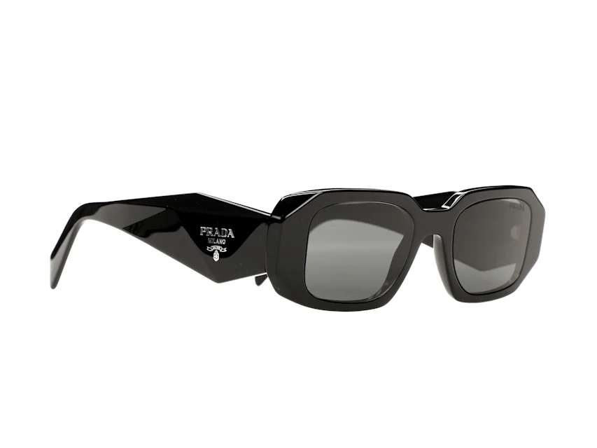Prada Symbole Sunglasses Black (SPR17W_E1AB_F05S0_C_049) in Acetate ...