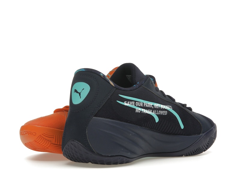 Puma All-Pro Nitro VBL Navy Maple Syrup Mismatch